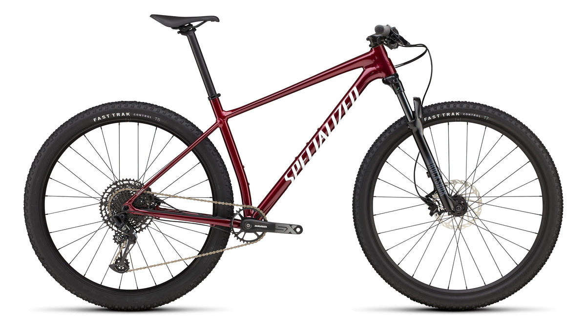 2025 Specialized Chisel Hardtail (Gloss Maroon / White / XS)