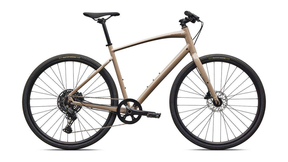 2026 Specialized Sirrus X 3.0 (Gloss Sandstone Metallic / Burnt Gold Metallic Frost Reflective / S)