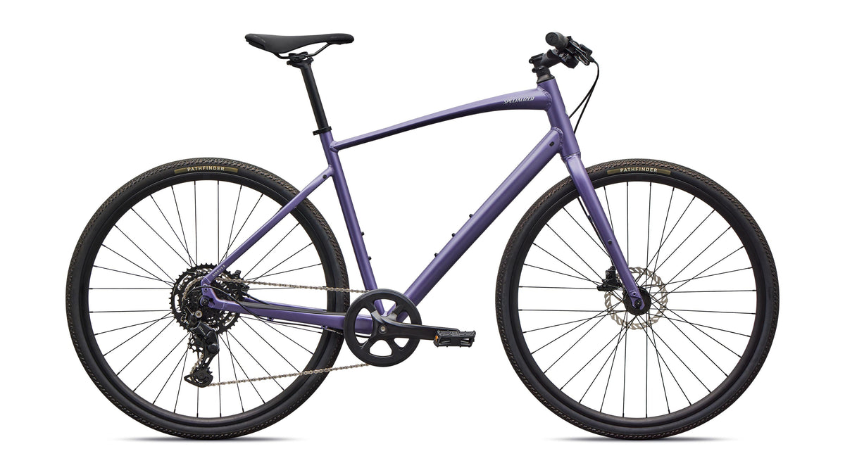 2026 Specialized Sirrus X 2.0 (Satin Dolomite Metallic / Majesty Blue Metallic / L)