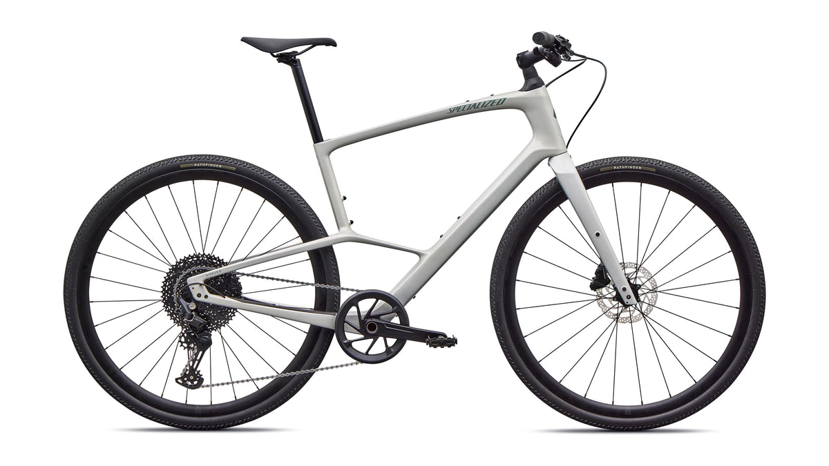 2027 Specialized Sirrus X 5.0 (Gloss Warm Smoke / Sandstone Metallic Frost Reflective / L)