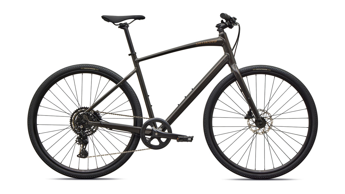 2027 Specialized Sirrus X 2.0 (Gloss Metallic Obsidian / Burnt Gold Metallic Frost Reflective / M)