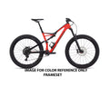 2017 Specialized SJ FSR Expert Carbon 6Fattie (FRAMESET ONLY) (RktRed/Blk / MD)