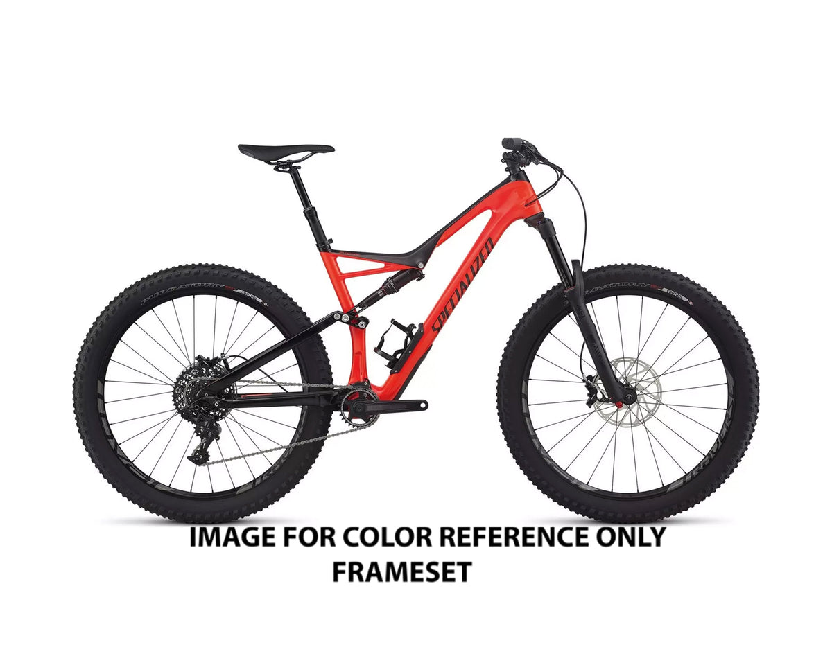 2017 Specialized SJ FSR Expert Carbon 6Fattie (FRAMESET ONLY) (RktRed/Blk / MD)