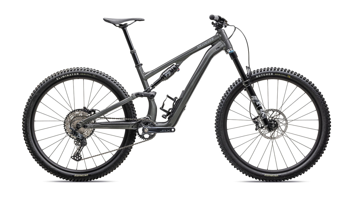 2025 Specialized Stumpjumper 15 Comp Alloy  - Shimano SLX, FOX Rhythm (Gloss Smoke / Cool Grey / S4 / 29/29)