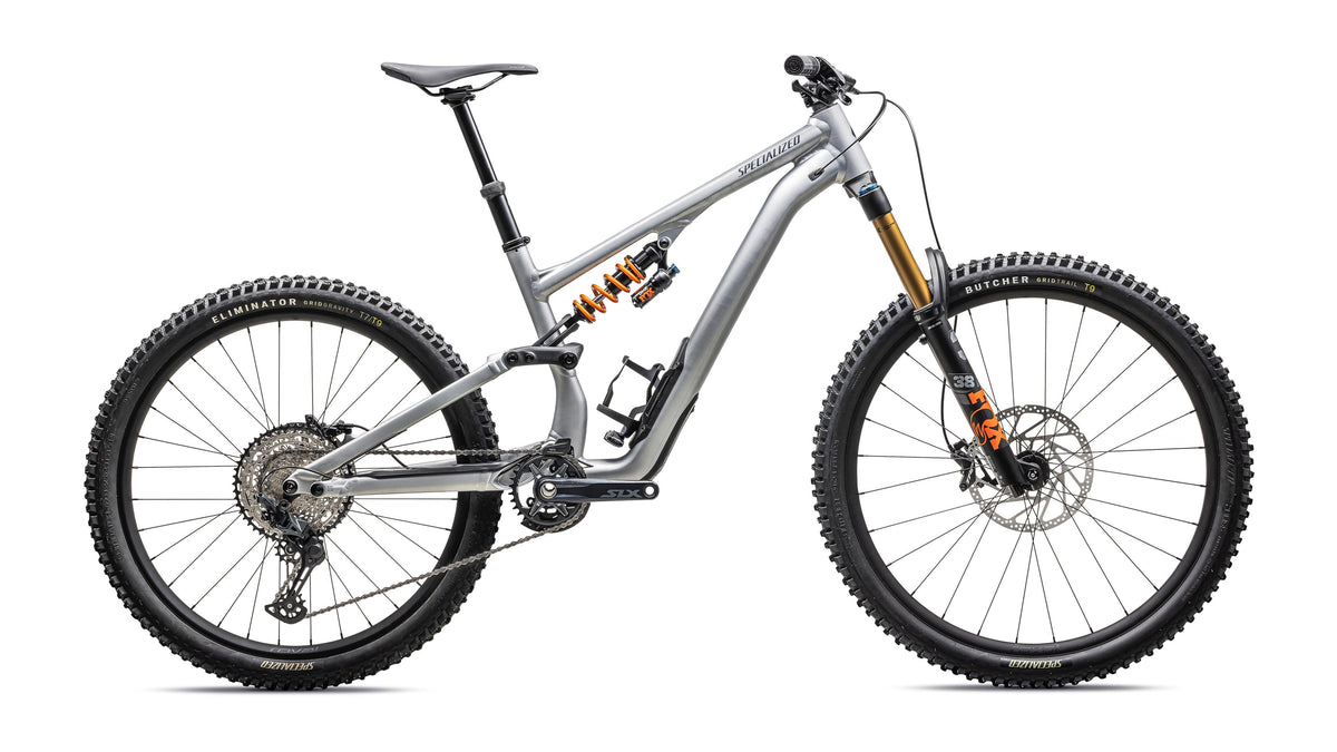 2025 Specialized Stumpjumper 15 Alloy  - FOX Coil (Satin Brushed Aluminum / Cast Blue / S3)