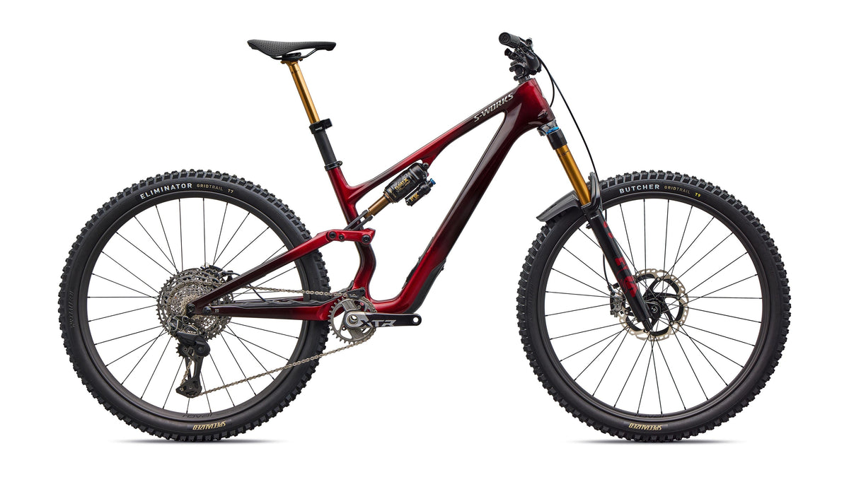 2026 Specialized S-Works Stumpjumper 15 EVO  - Shimano XTR Di2, FOX Factory (Gloss Dolomite Metallic / Smoked Liquid Metal / S2)