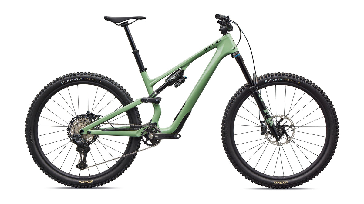 2026 Specialized Stumpjumper 15 EVO Expert  - Shimano XT Di2, FOX Performance Elite (Gloss Pistachio / Dark Moss Green / S1)