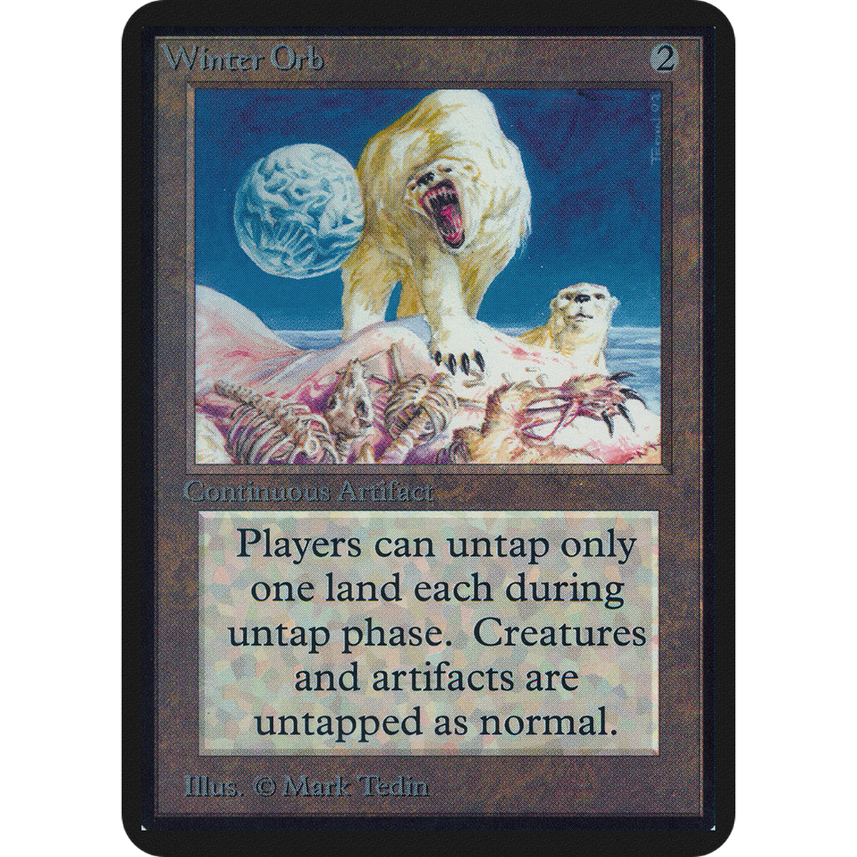 Winter Orb [Limited Edition Alpha] (Near Mint)