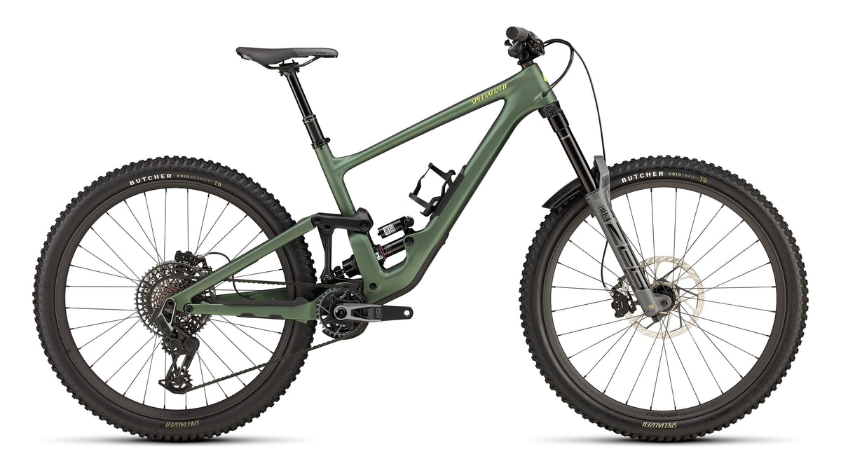 2025 Specialized Enduro Pro (Satin Cypress Metallic / Ion Metallic / S2)