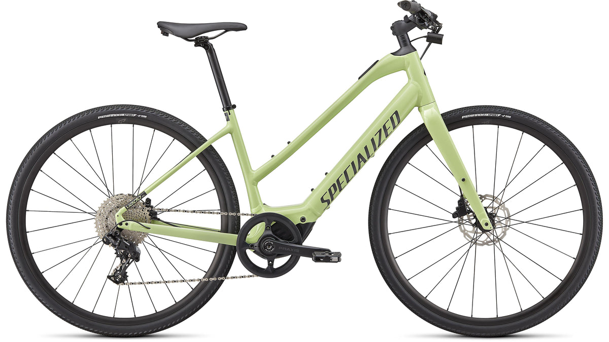 2022 Specialized Turbo Vado SL 4.0 Step-Through (Limestone / Black Reflective / S)
