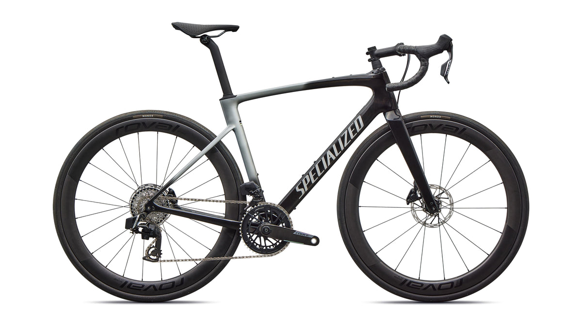 2026 Specialized Roubaix SL8 Pro - SRAM Force AXS (Gloss Carbon / Shadow Silver / 54)