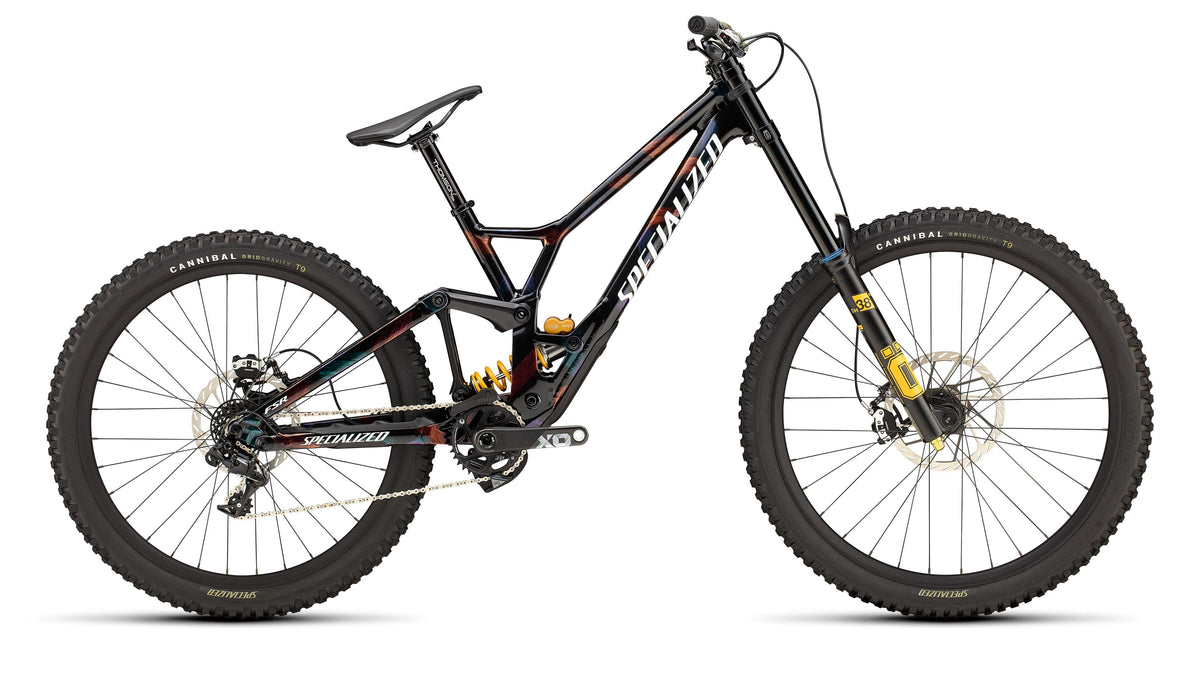 2025 Specialized Demo Race (Gloss Obsidian / Brushed / Chameleon Supernova / S2)