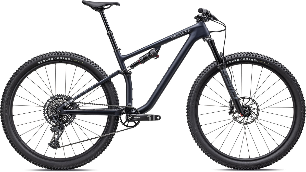 2023 Specialized Epic EVO Comp (Satin Dark Navy / Dove Grey / Pearl / S)