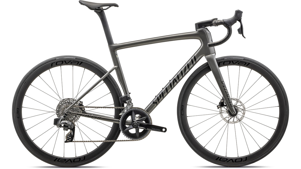 2024 Specialized Tarmac SL8 Expert - SRAM Rival AXS (Gloss Smoke / Obsidian / 54)