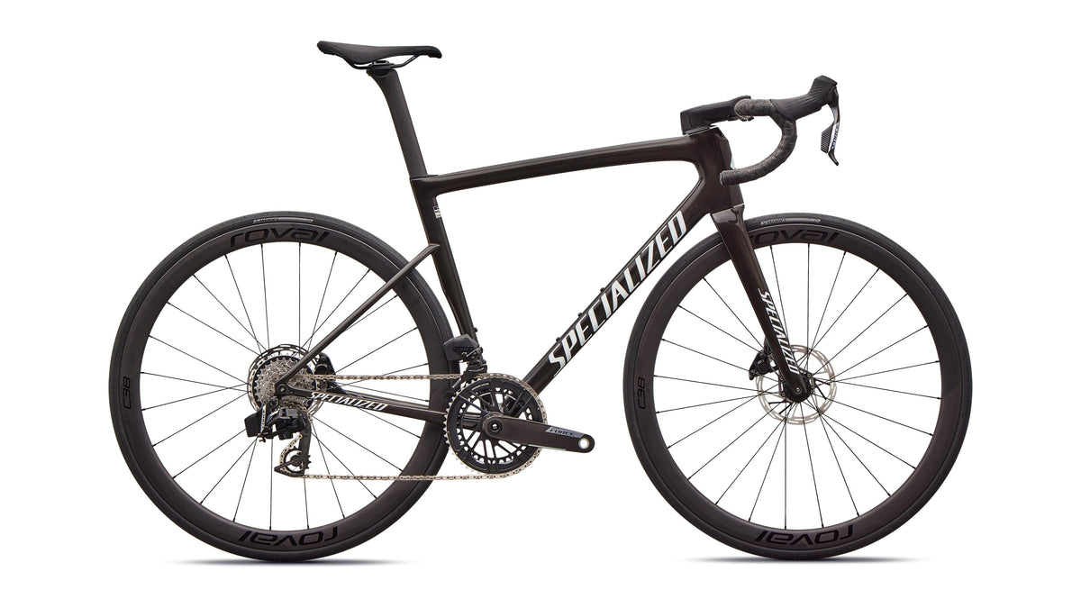 2026 Specialized Tarmac SL8 Expert - SRAM Force AXS (Gloss Obsidian Metallic / 25% Cqv Reflex Super Red Pearl Over White / 56)