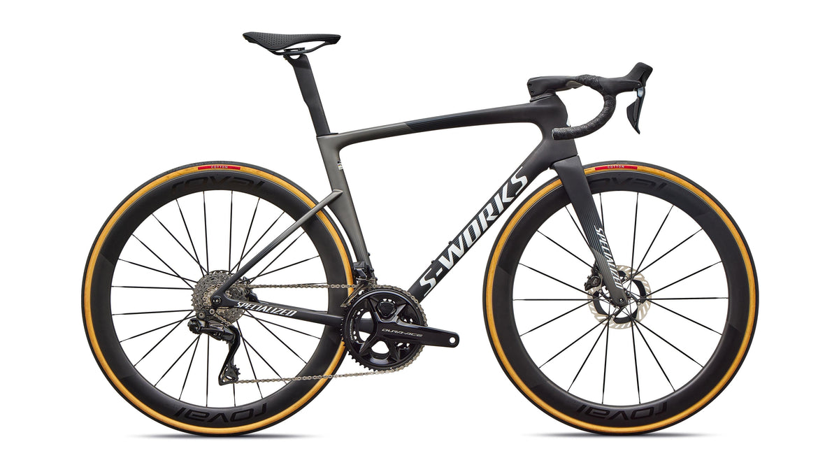 2027 Specialized S-Works Tarmac SL9 - Shimano Dura-Ace Di2 (Gloss Carbon / Gloss White / 44)