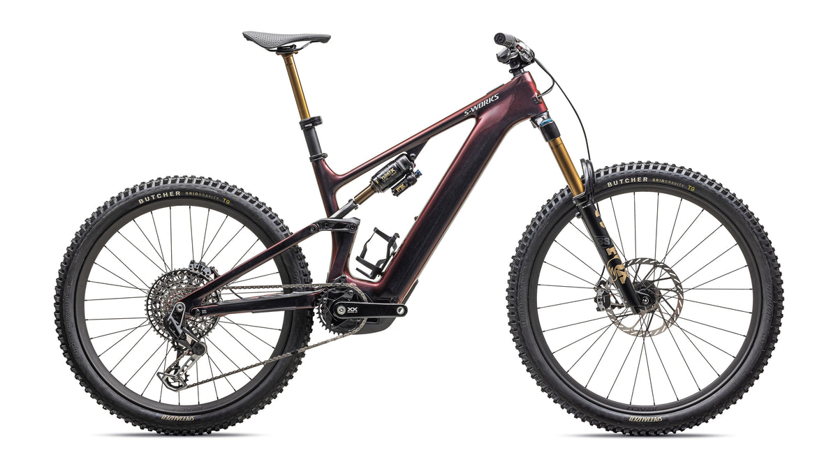 2026 Specialized S-Works Turbo Levo 4 (Gloss Red Pearl / Black / Metallic White Silver / S6)