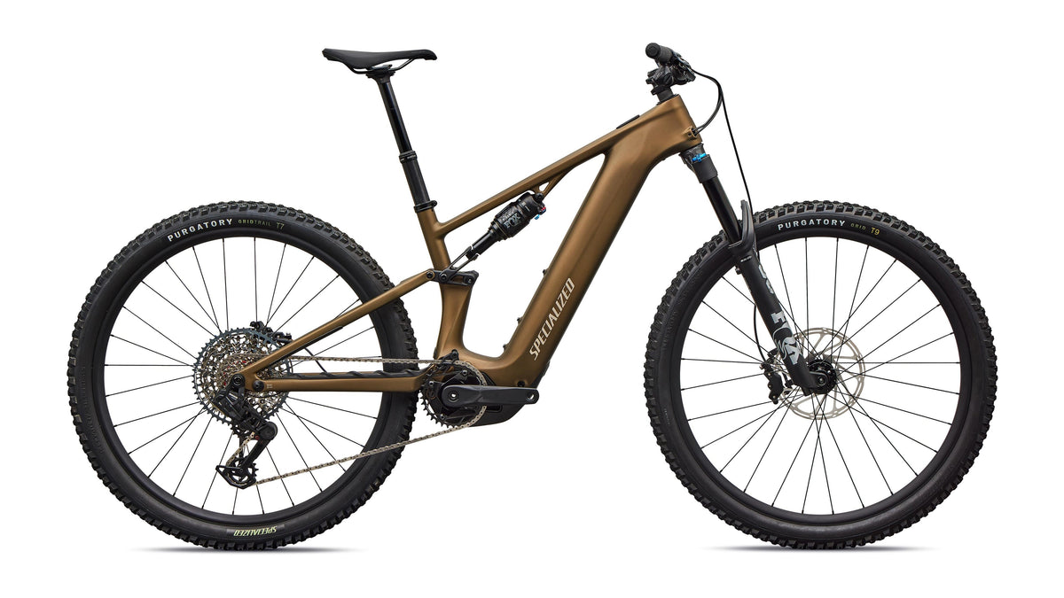 2026 Specialized Turbo Levo R Comp (Satin Burnt Gold Metallic / Sandstone Metallic / S6)