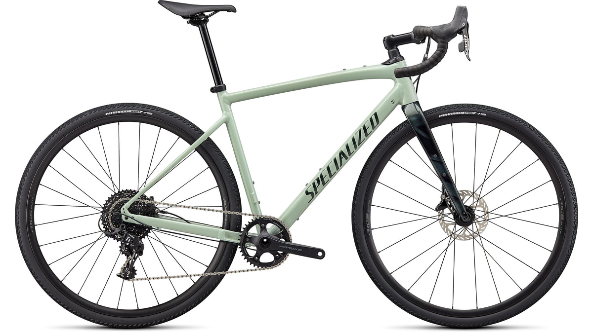 2022 Specialized Diverge Comp E5 - SRAM Apex (Satin Maroon / Light Silver / Chrome / Clean / 52)