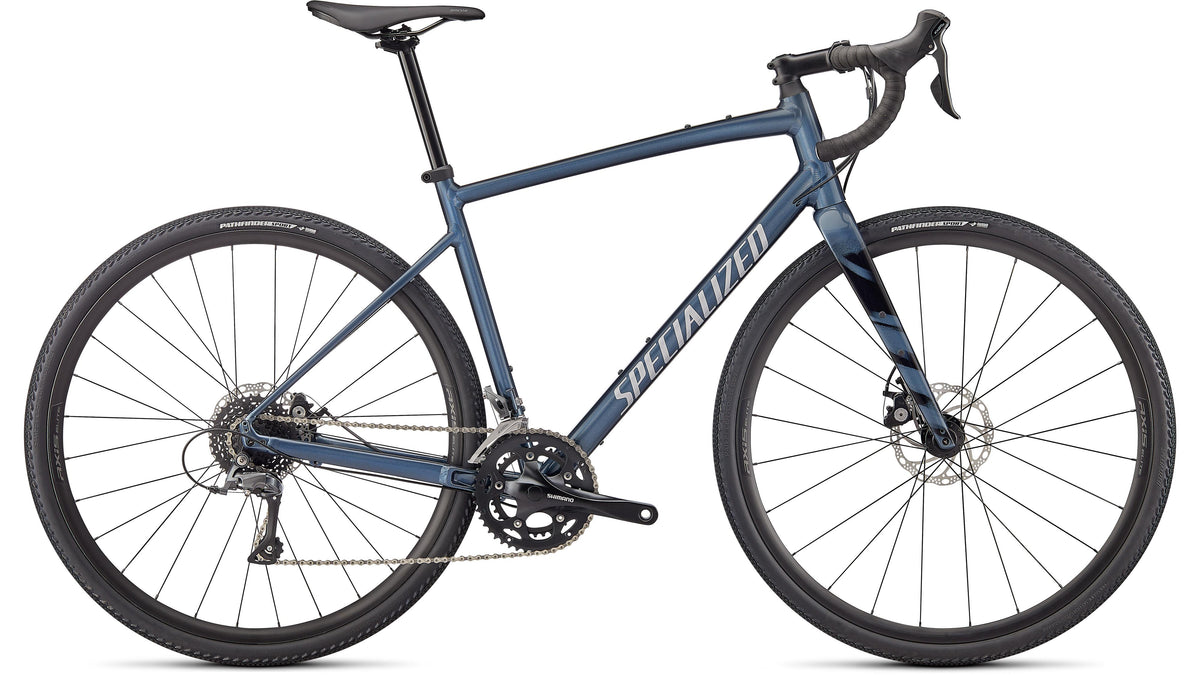 2022 Specialized Diverge E5 - Shimano Claris (Satin Smoke / Cool Grey / Chrome / Clean / 54)