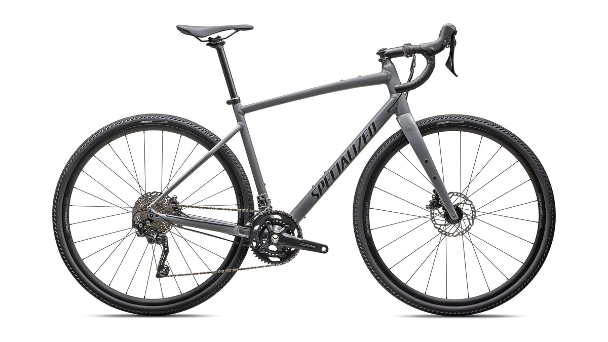 2025 Specialized Diverge E5 Elite - Shimano GRX (Satin Ashen / Obsidian / 54)