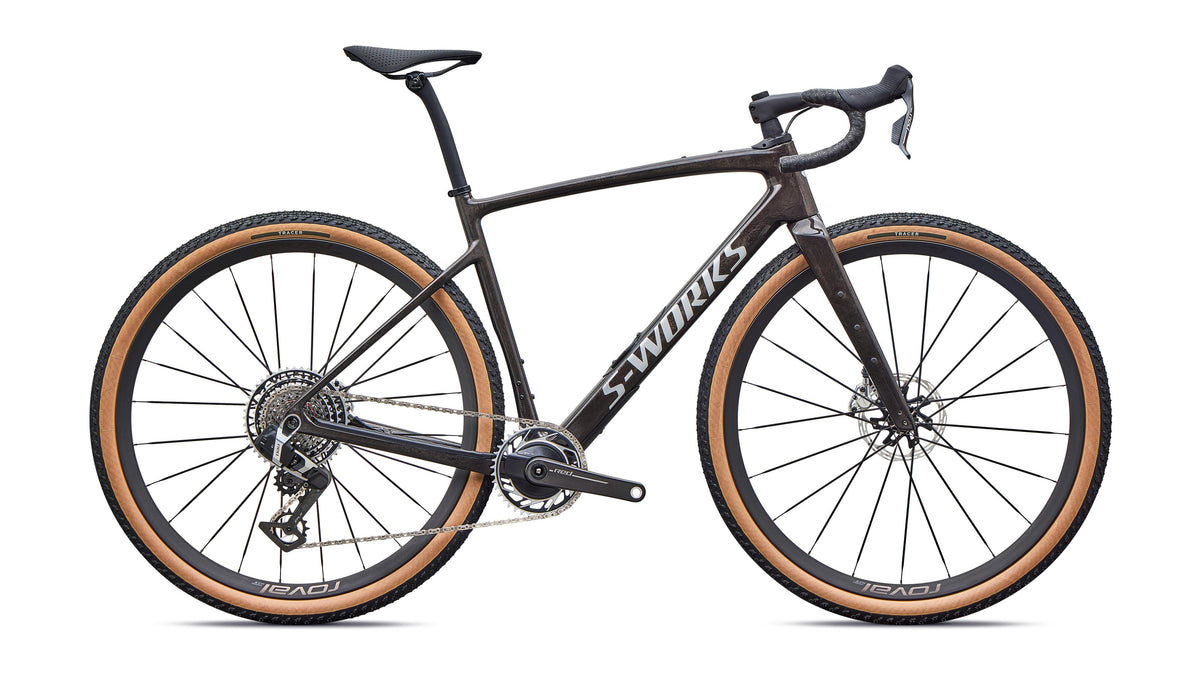 2027 Specialized S-Works Diverge 4 - SRAM RED XPLR (Warm Smoke Metallic / Carbon Silver Dust / 54)