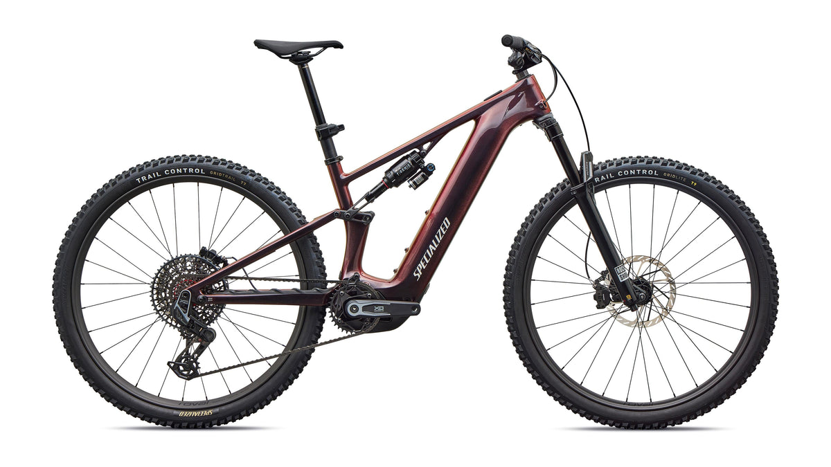 2027 Specialized Turbo Levo R Pro (Gloss Black Red Chameleon / Dolomite / S6 / 29)