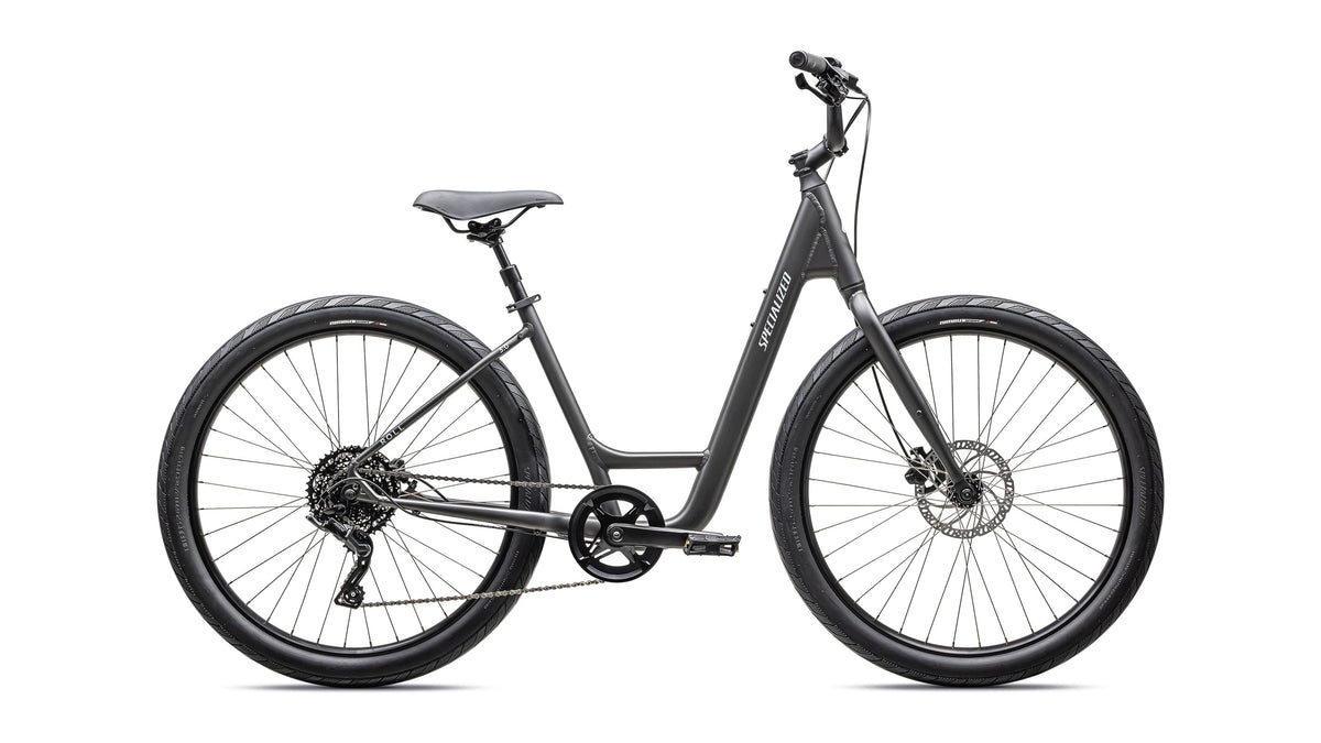 2025 Specialized Roll 3.0 Low Entry (Satin Smoke / Satin Morning Mist Reflective / M)