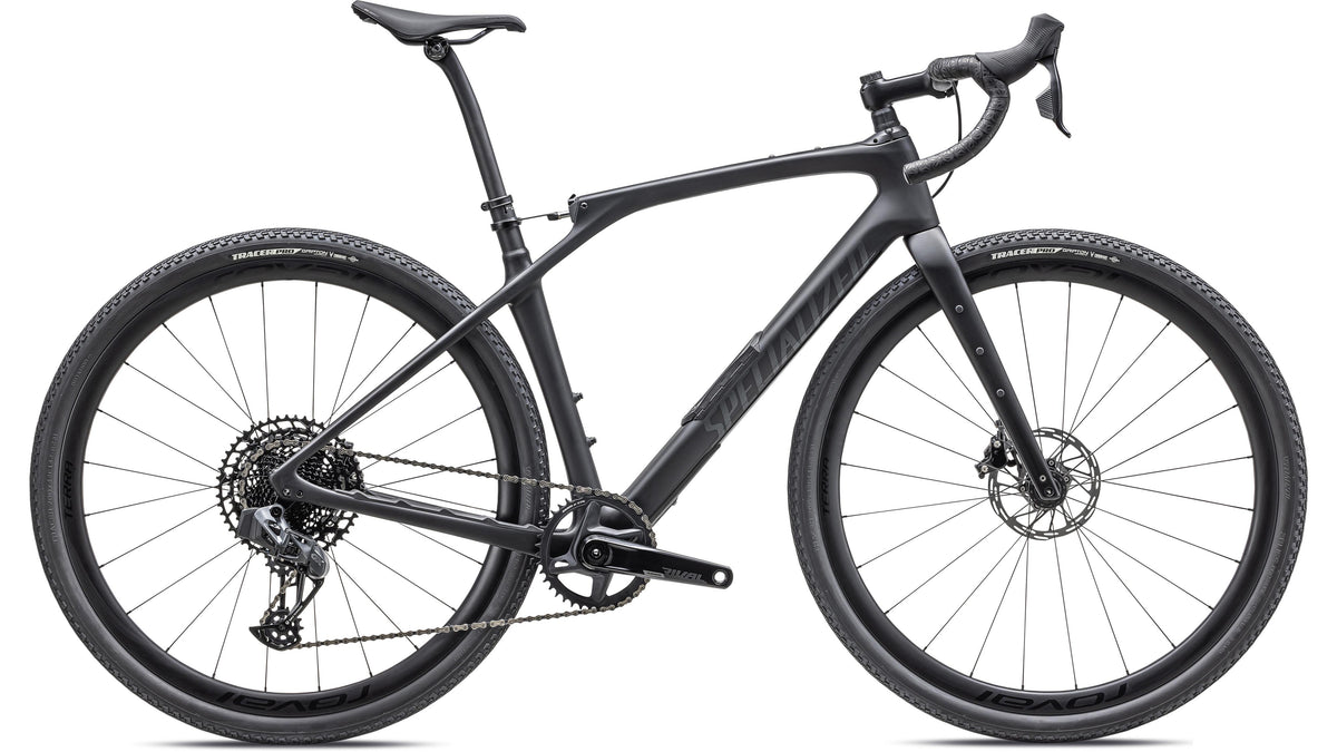 2023 Specialized Diverge STR Expert - SRAM Rival eTAP AXS / GX Eagle AXS (Satin Harvest Gold / Gold Ghost Pearl / 52)