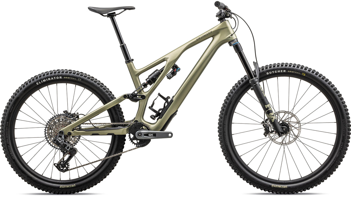 2024 Specialized Stumpjumper EVO Expert  - SRAM GX AXS, FOX Performance Elite (Gloss Dark Navy / Harvest Gold / S5)