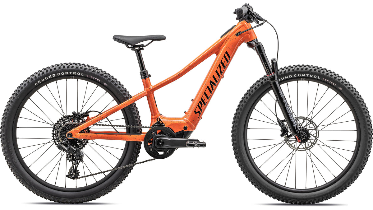 2023 Specialized Turbo Levo SL Kids (Gloss Blaze / Slate Speckle / Black / Satin Transparent Decal / 24)