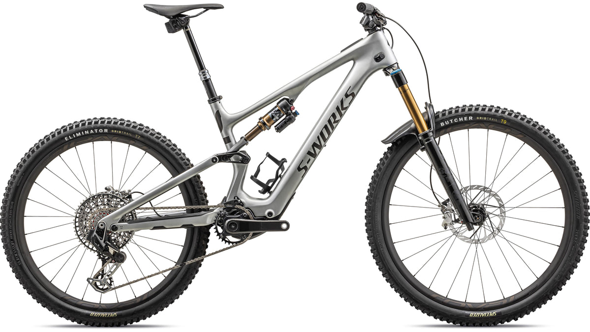 2023 Specialized S-Works Turbo Levo SL 2 Carbon (Gloss Brushed Black Liquid Metal / Satin Black Chrome Foil / S1)