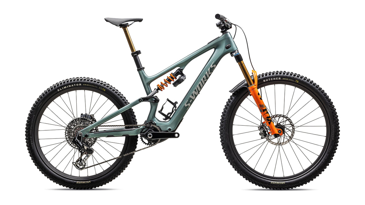 2025 Specialized S-Works Turbo Levo SL 2 LTD - FOX DHX Live Valve Neo (Gloss Fjord Metallic / Dolomite Metallic / S3)