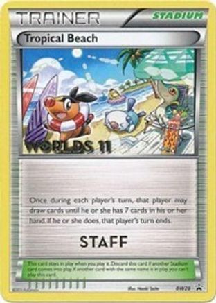 Tropical Beach - BW28 (Worlds 11) [Staff] BW28 - Black and White Promos (Lightly Played)