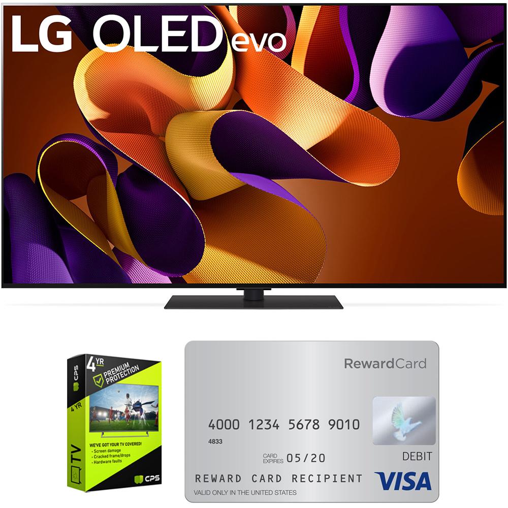 65" OLED evo G4 Series Smart TV 4K HDR 2024 + 4 Yr Warranty + $200 Gift Card