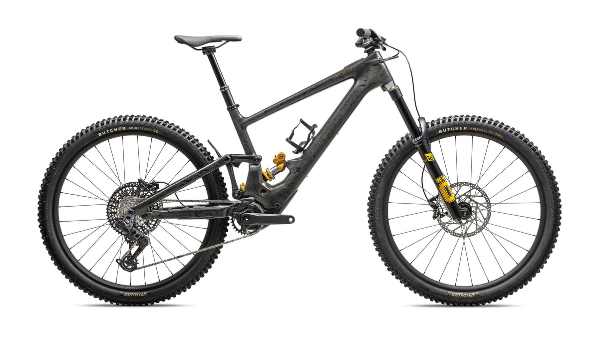 2025 Specialized Turbo Kenevo SL 2 Ohlins Coil (Charcoal Tint /  Cool Grey Strata / Burnt Gold Metallic / S2)