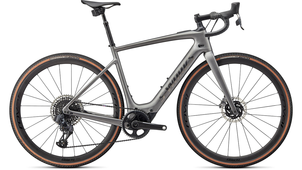2022 Specialized S-Works Turbo Creo SL EVO (Brushed / Smoked Liquid Metal / Black Liquid Metal / L)