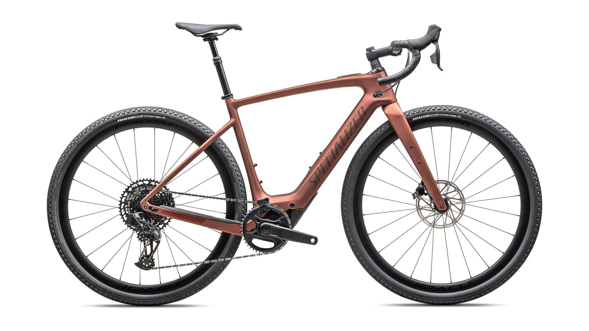 2025 Specialized Turbo Creo 2 Expert - SRAM Rival / GX Eagle AXS (Satin Copper / Red Pearl / Doppio / 58)