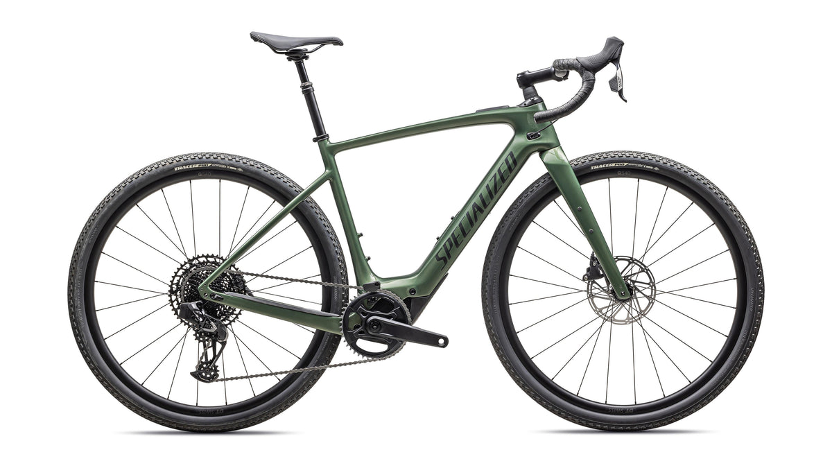 2025 Specialized Turbo Creo 2 Comp - SRAM Apex / X1 Eagle AXS (Cypress Metallic / Black Liquid Metal / 54)