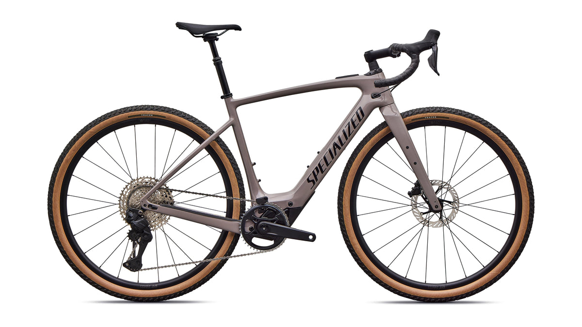 2027 Specialized Turbo Creo 2 Comp - Shimano GRX Di2 (Gloss Laurel Green Metallic / Charcoal Tint Fade / Nebula Metallic / 56)