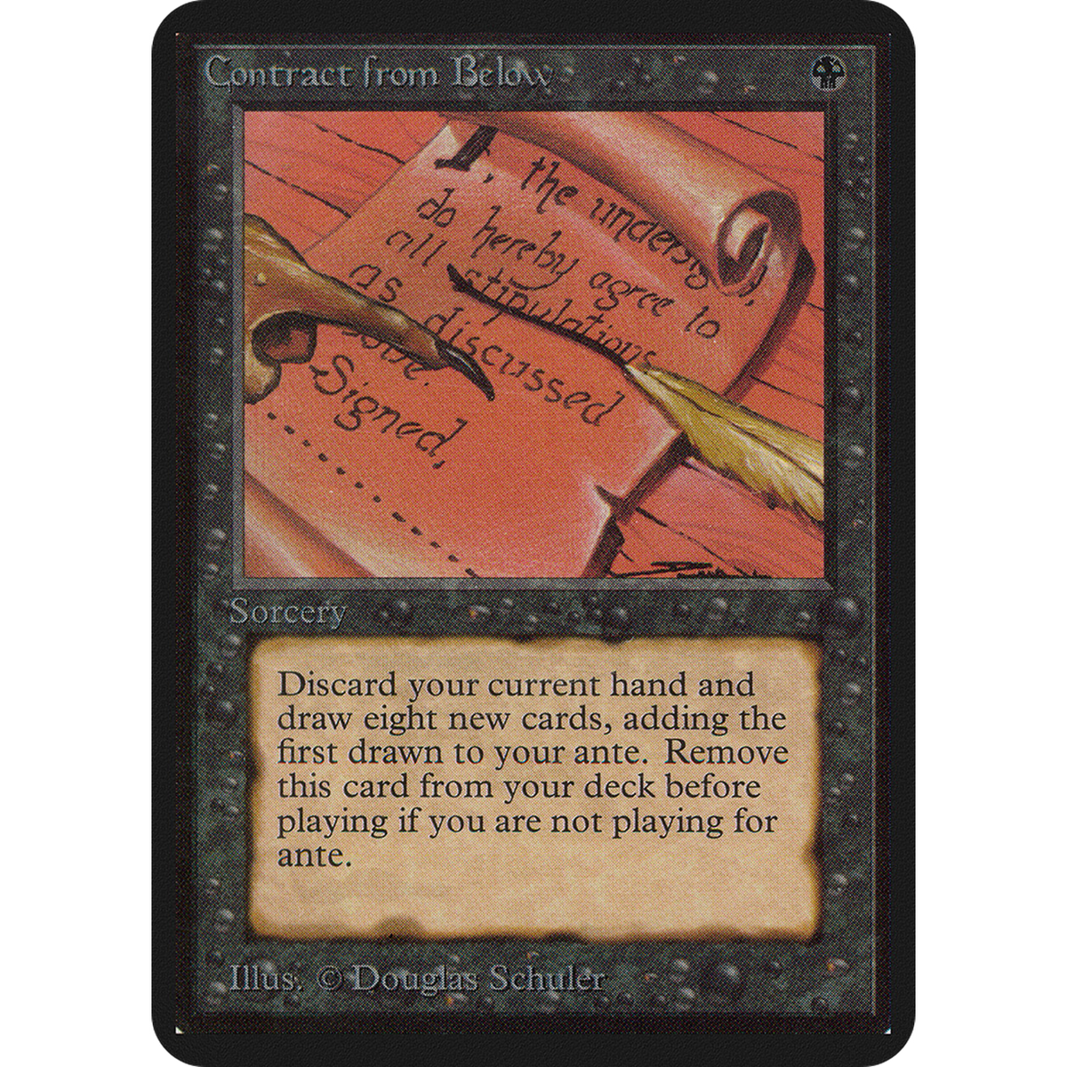 Contract from Below [Limited Edition Alpha] (Near Mint)