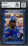 Ken Griffey Jr. Autographed 1989 Broders Rookie Card Seattle Mariners Auto Grade Gem Mint 10 Beckett BAS #17037648