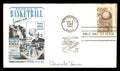 Oswald Tower Autographed 1961 First Day Cover NBA Administrator