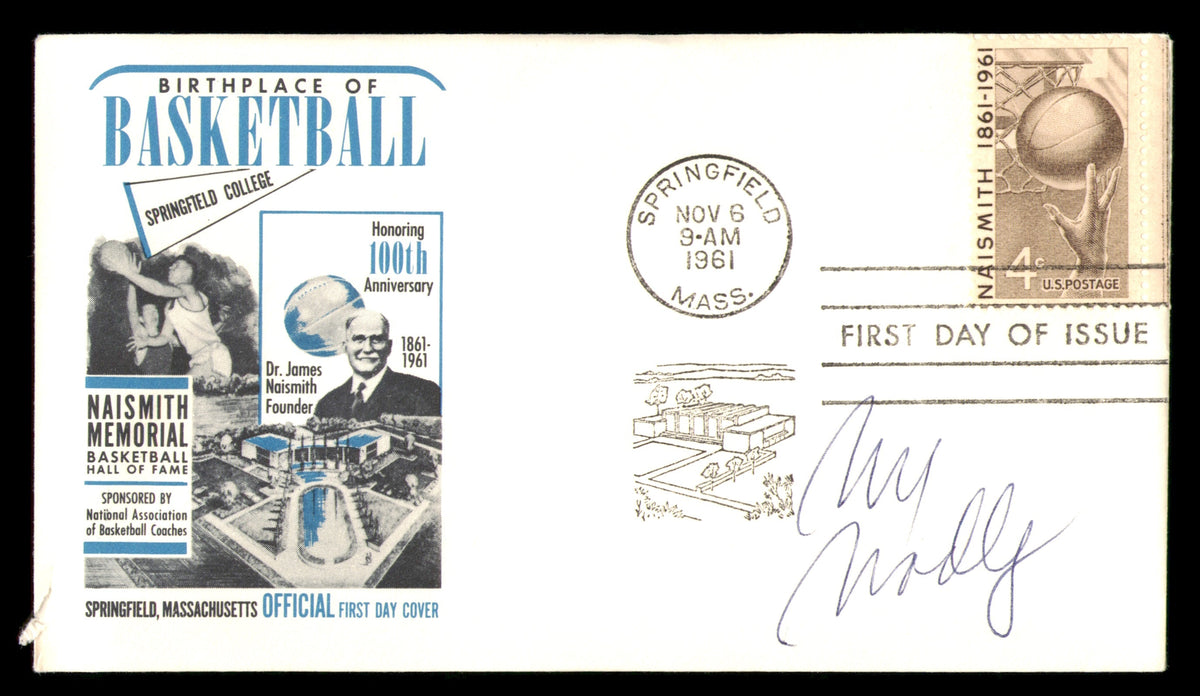Bill Bradley Autographed 1961 First Day Cover New York Knicks