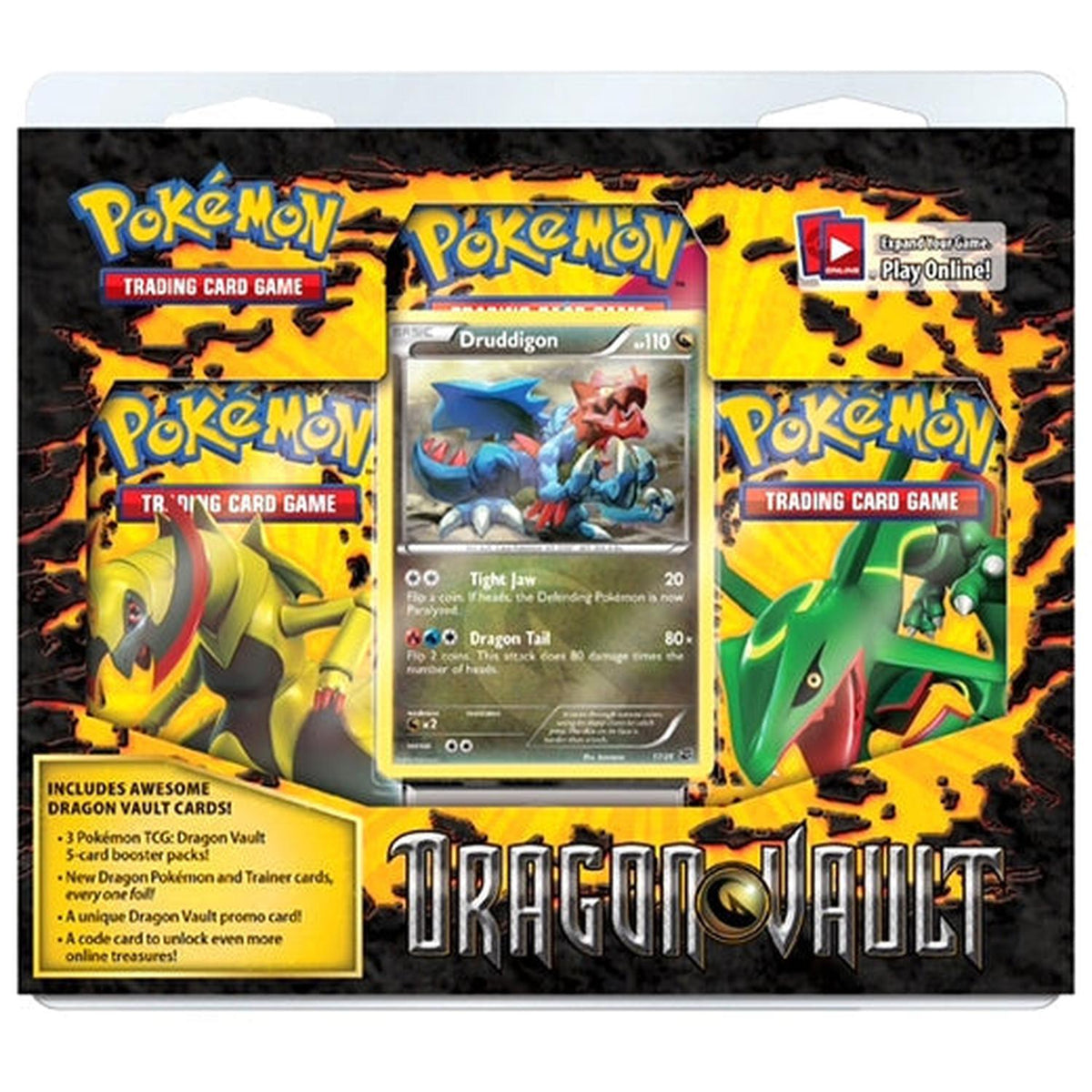 Dragon Vault - 3-Pack Blister (Druddigon) (New)