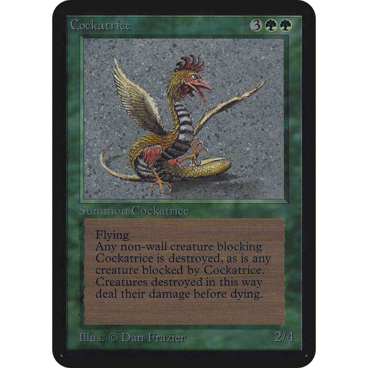 Cockatrice [Limited Edition Alpha] (Near Mint)