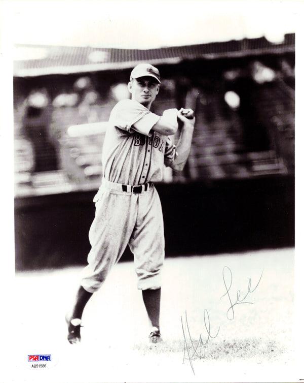 Hal Lee Autographed 8x10 Photo Boston Braves PSA/DNA #AB51586