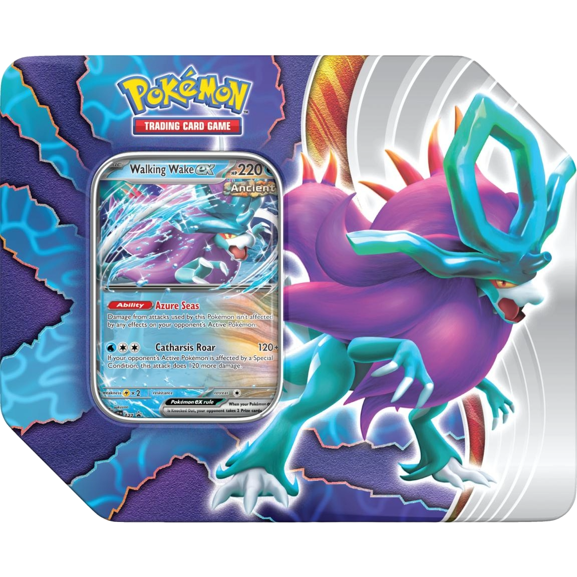 Pokémon TCG: Paradox Clash Tins (Factory Sealed Case of 6 Tins (3 of Each))
