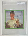 1964 Auravision Records #6 Whitey Ford New York Yankees 33 1/3 RPM 7 Inch Flexi Baseball Card (BGS 8 NM-MT 0011323510)