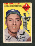 1954 Topps #102 Gil Hodges Brooklyn Dodgers  Baseball Card